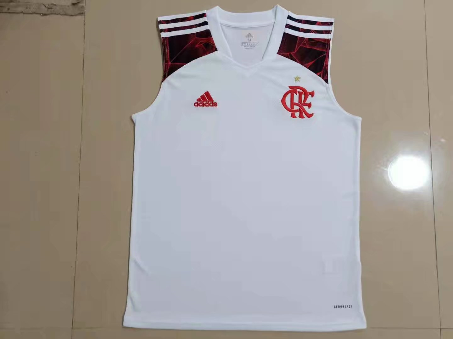 2021/22 Flamengo Away Mens Soccer Singlet Jersey