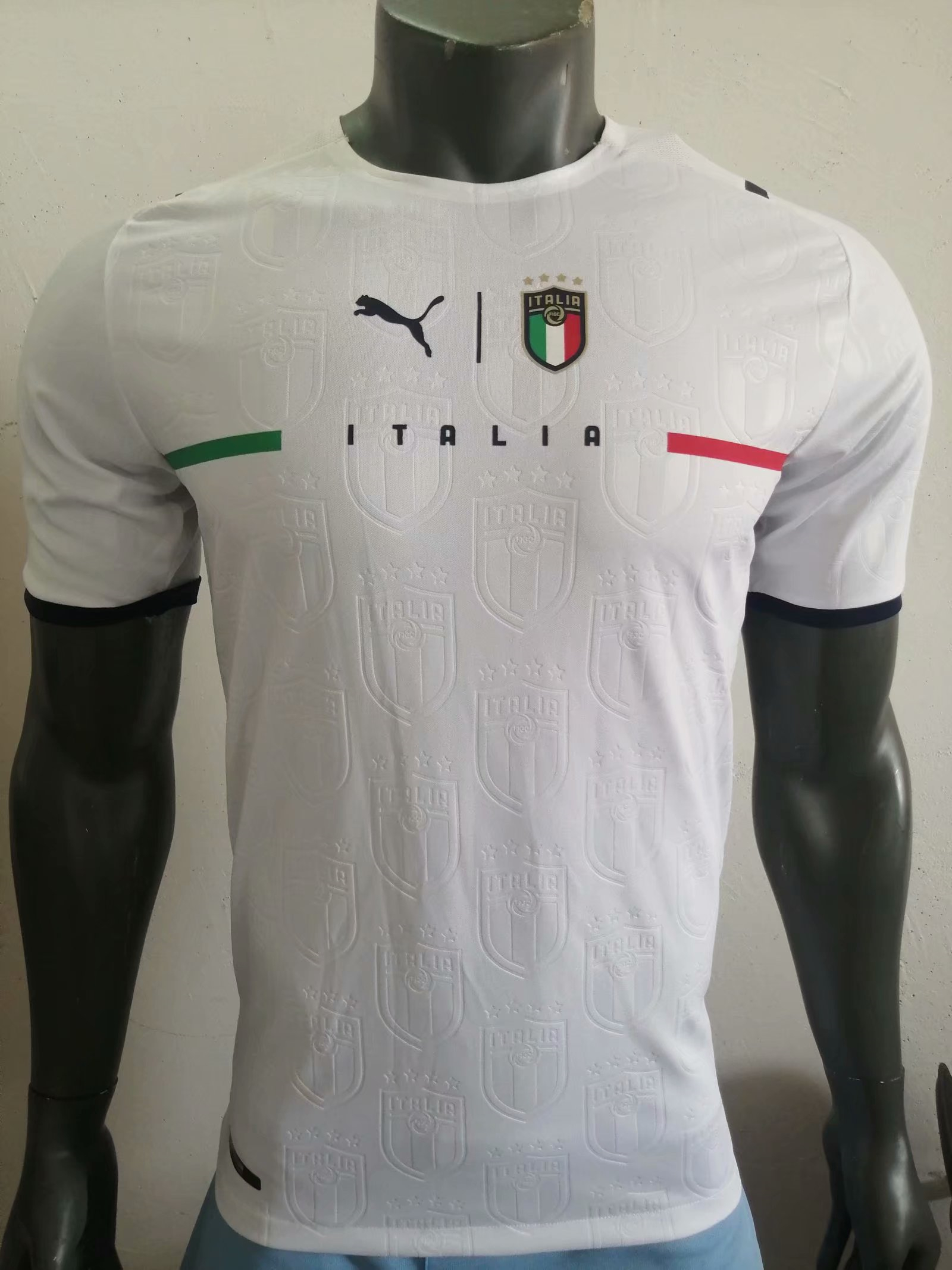 2021/22 Italy Soccer Jersey Away Replica  Mens Player Version