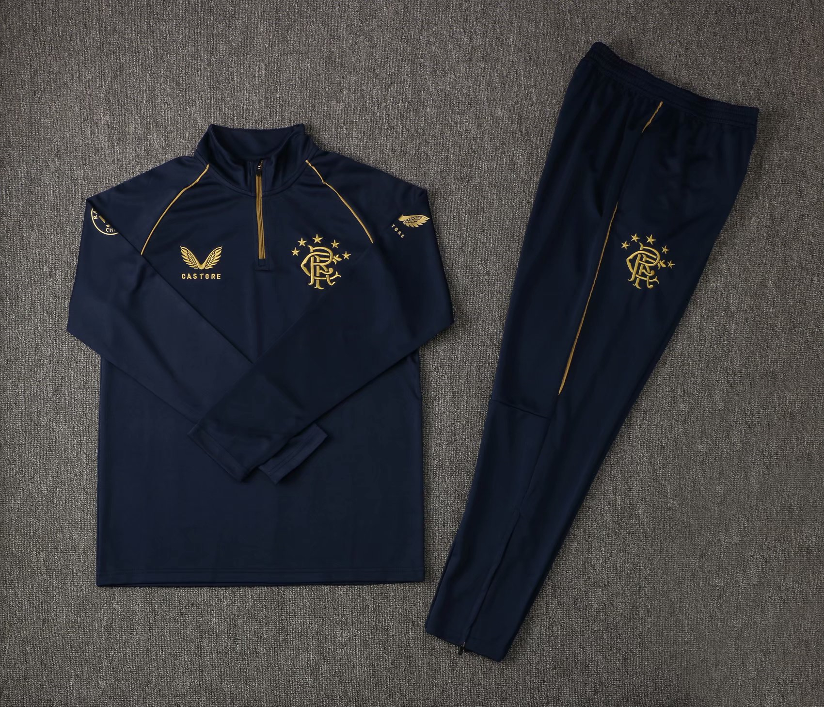 2021/22 Rangers Royal Soccer Training Suit Mens