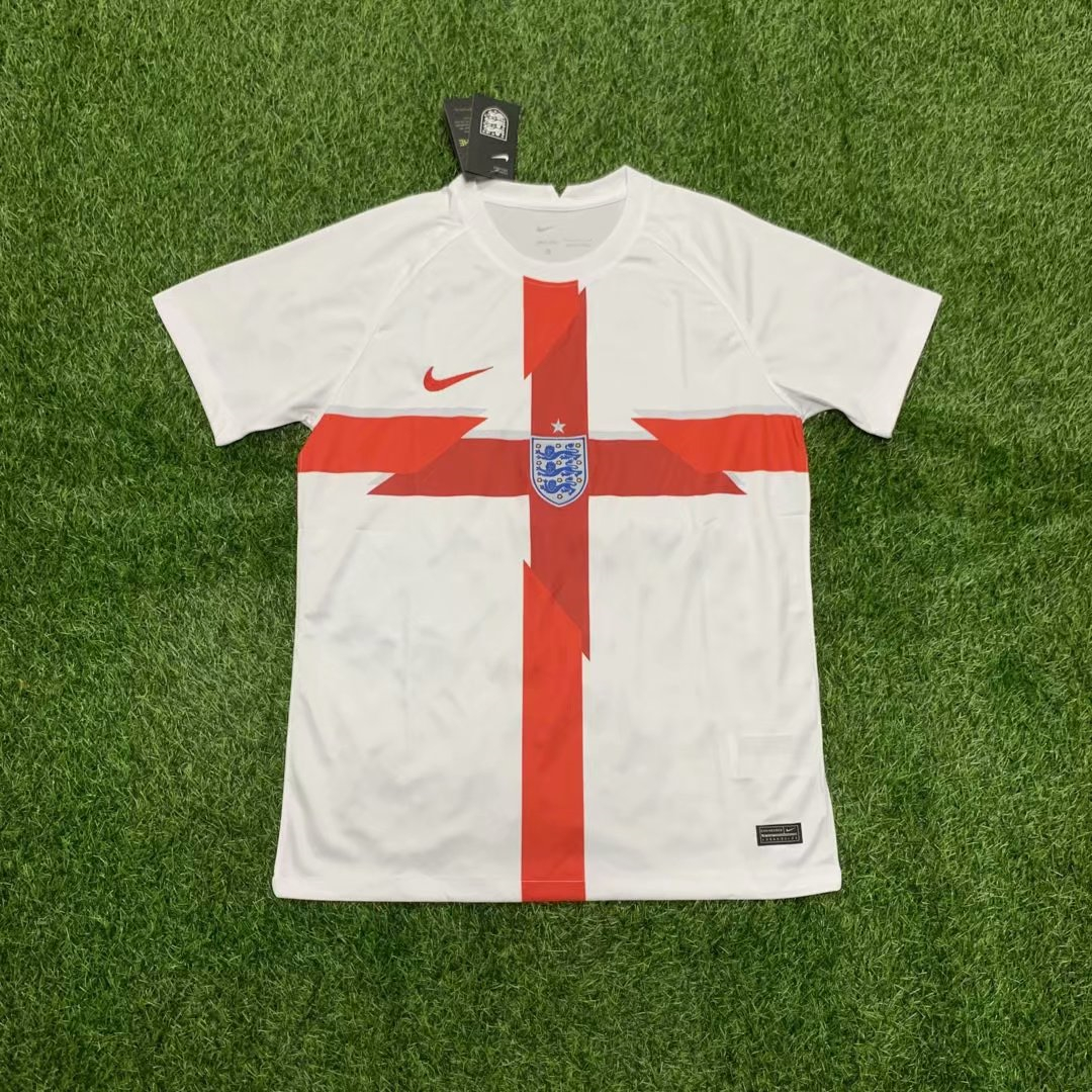 England Short Soccer Training Jersey White Mens 2021/22 