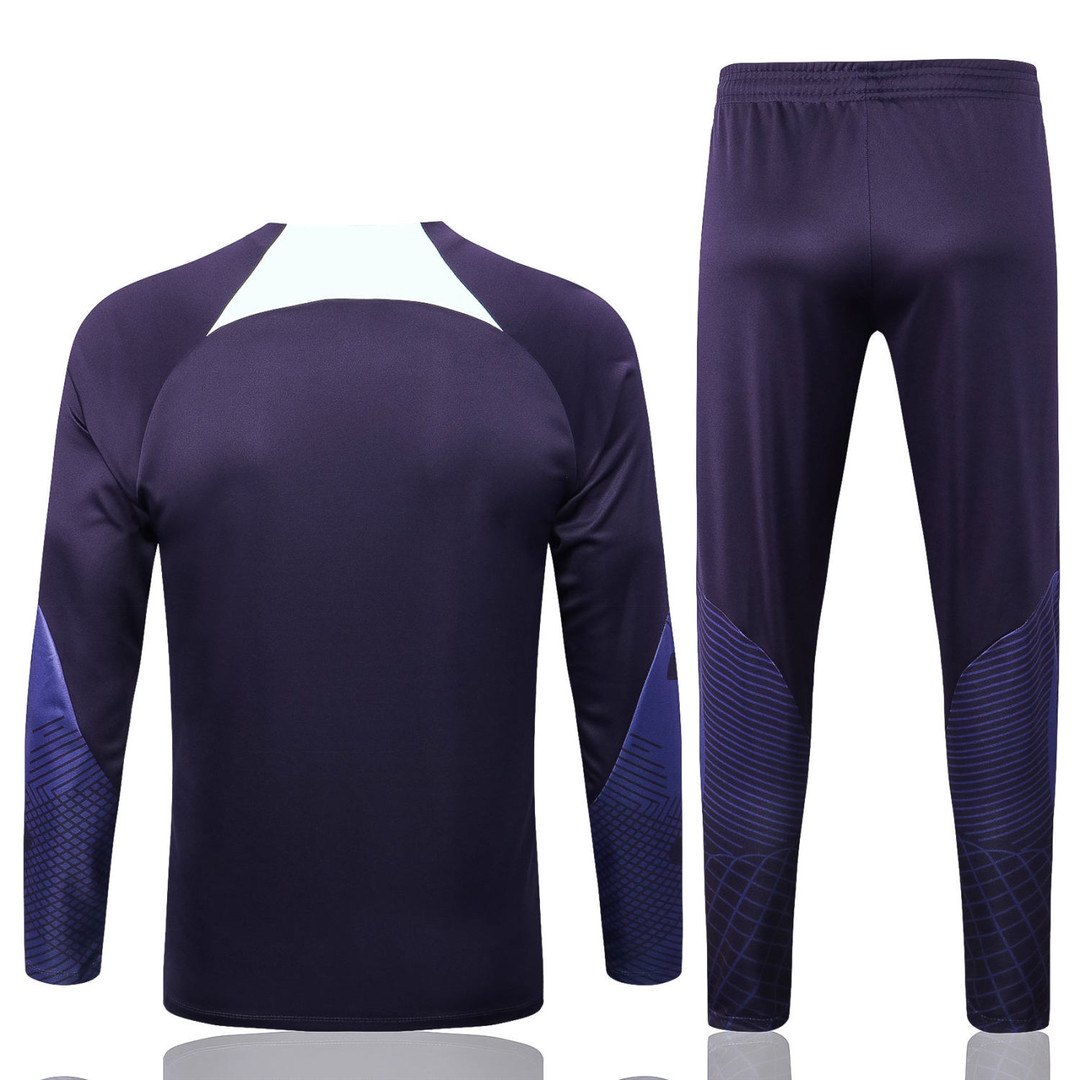 Inter Milan Soccer Training Suit Purple 2022/23 Mens