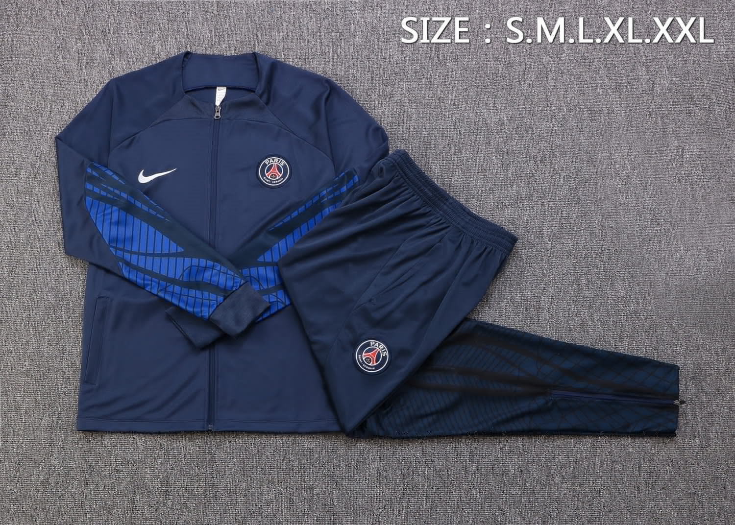PSG Soccer Jacket + Pants Royal 2022/23 Mens