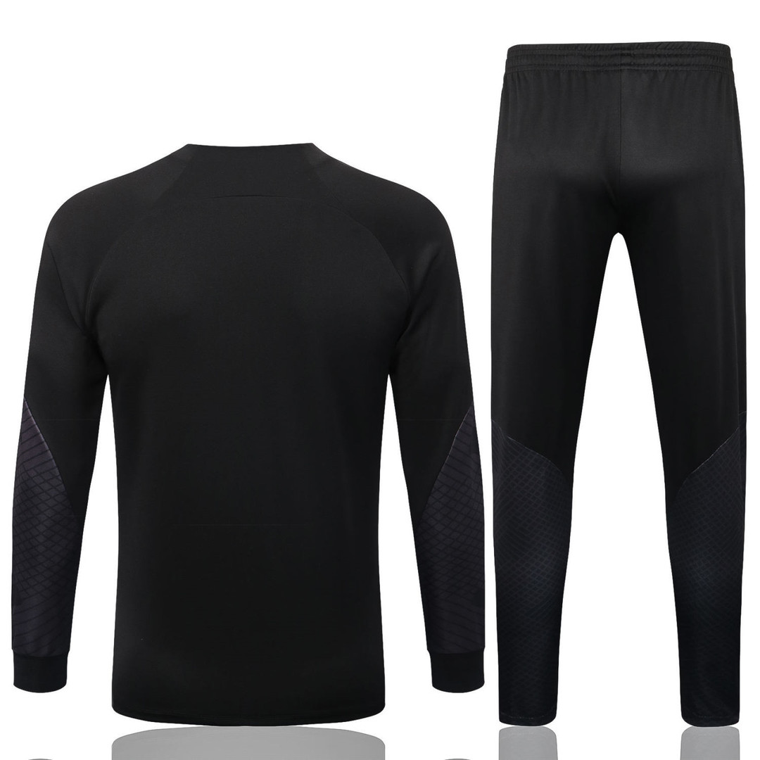 Chelsea Soccer Jacket + Pants Black 2022/23 Mens