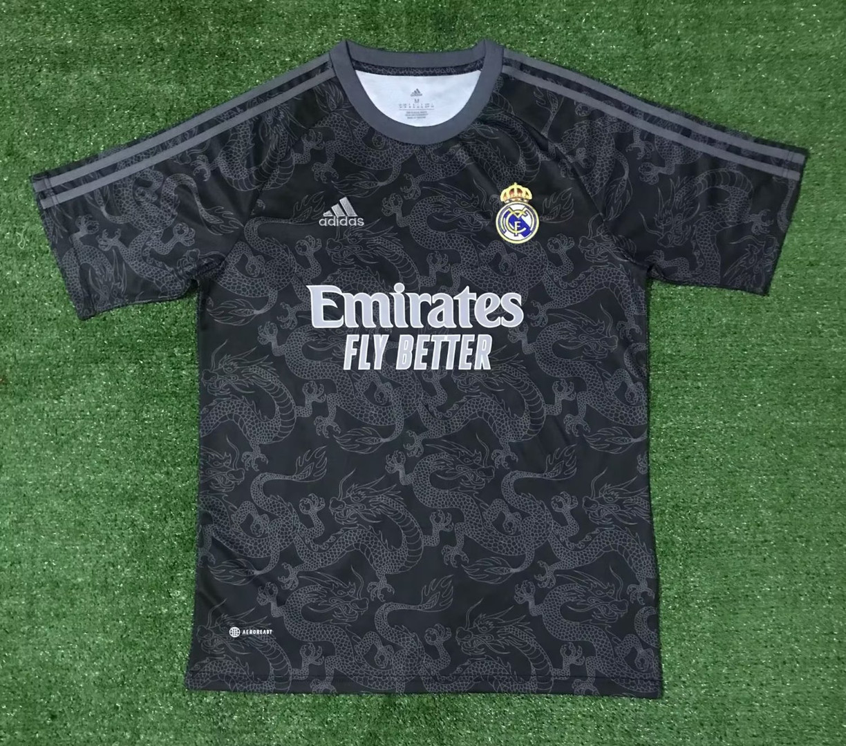 Real Madrid Soccer Jersey Replica Black Dragon 2022/23 Mens (Special Edition)