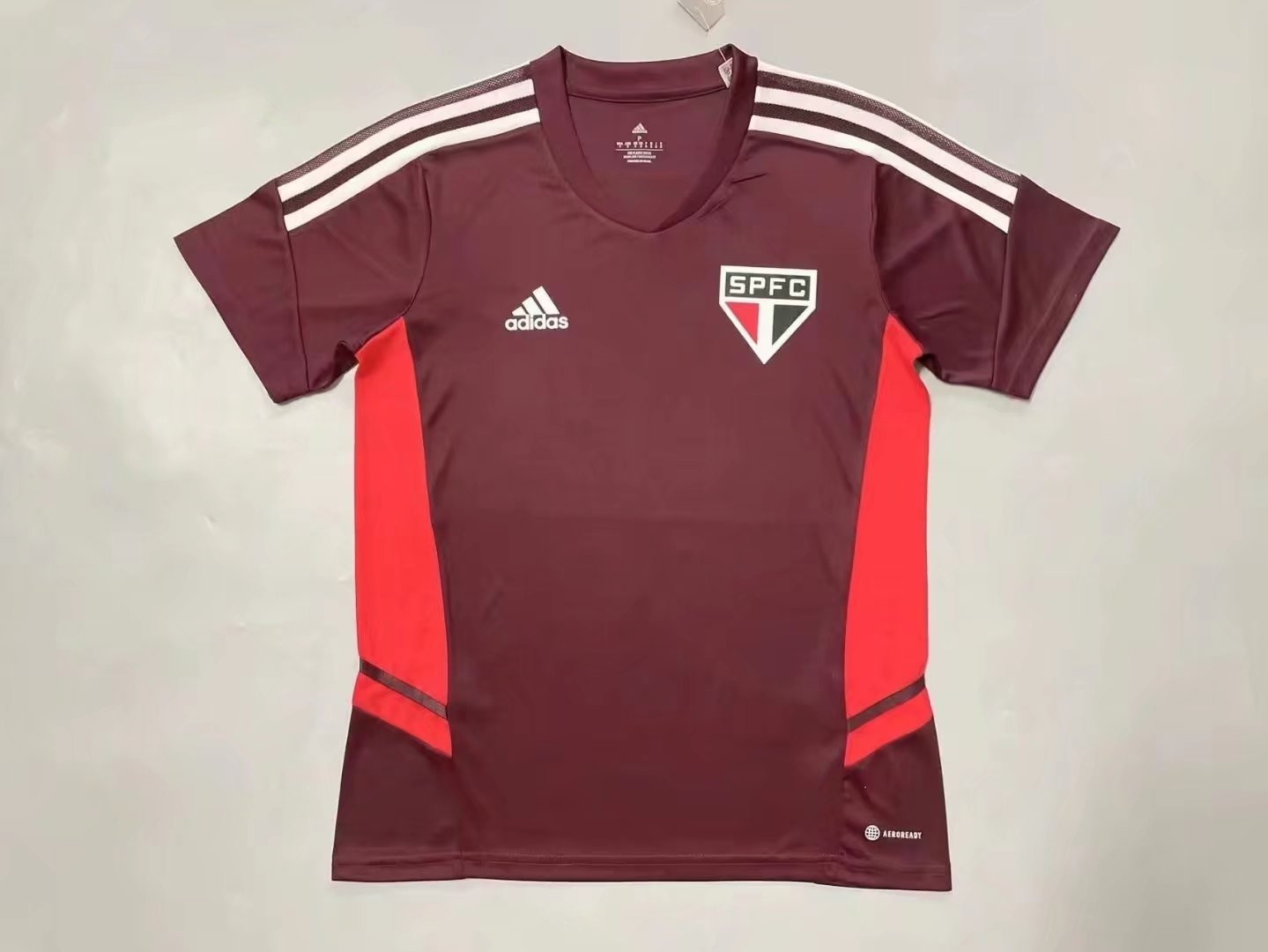 Sao Paulo FC Soccer Training Jersey Replica  Lead 2022/23 Mens