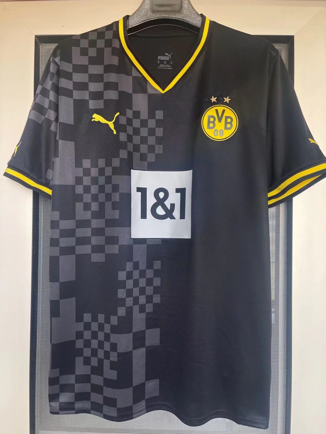 Borussia Dortmund Soccer Jersey Replica Away 2022/23 Mens