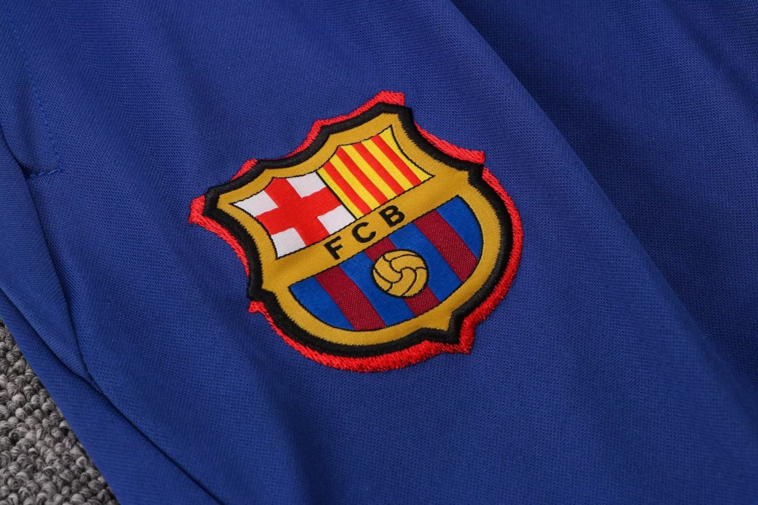 Barcelona Soccer Jacket + Pants Replica Blue 2022/23 Mens