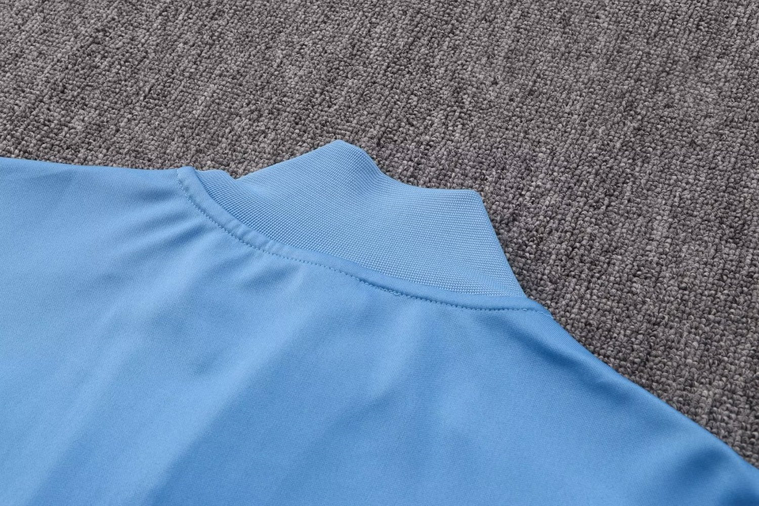 Manchester United Soccer Jacket + Pants Replica Light Blue 2022/23 Mens