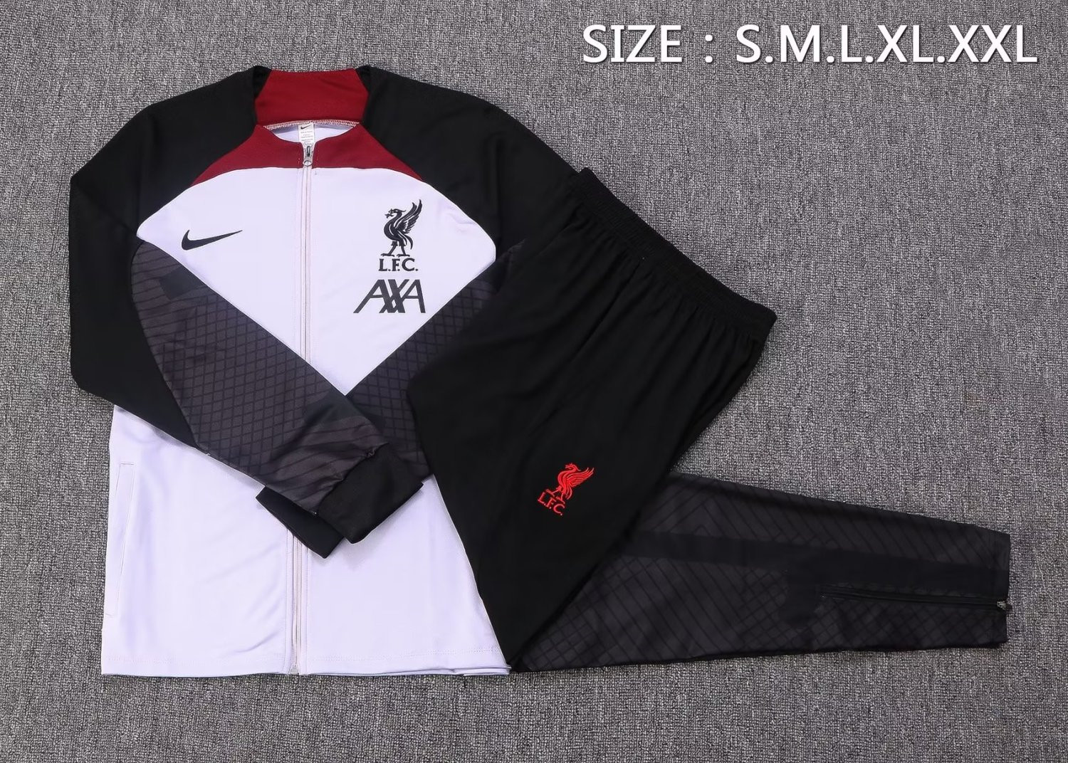 Liverpool Soccer Jacket + Pants Replica Violet 2022/23 Mens