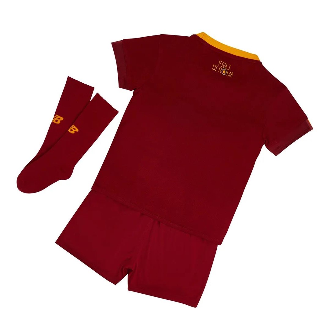 AS Roma Soccer Jersey + Short + Socks Replica Home 2022/23 Youth