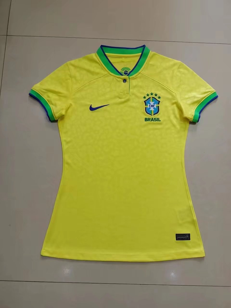 Brazil Soccer Jersey Replica Home 2022 Womens