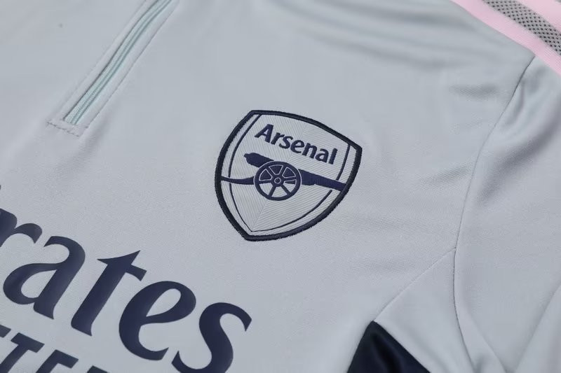 Arsenal Soccer Training Suit Replica Light Grey 2021/22 Men's