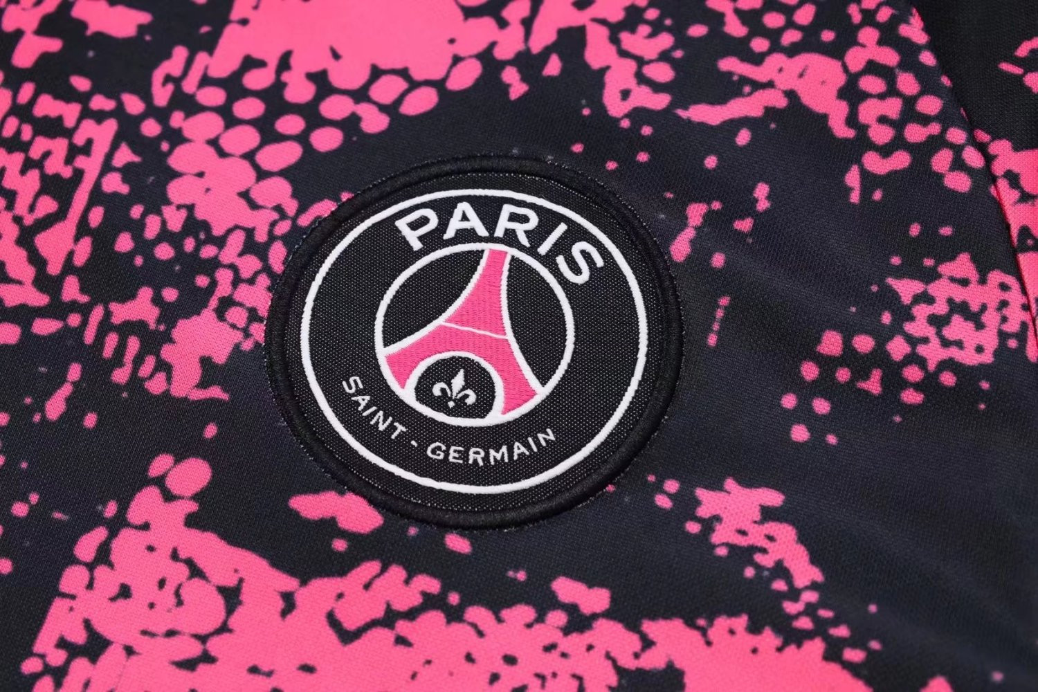 PSG Soccer Training Suit Replica Crew Neck Pink 2022/23 Mens