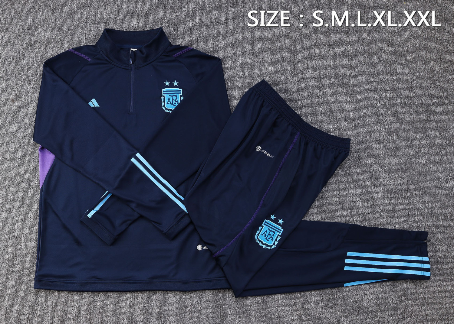 Argentina Soccer Training Suit Replica Royal 2022/23 Mens