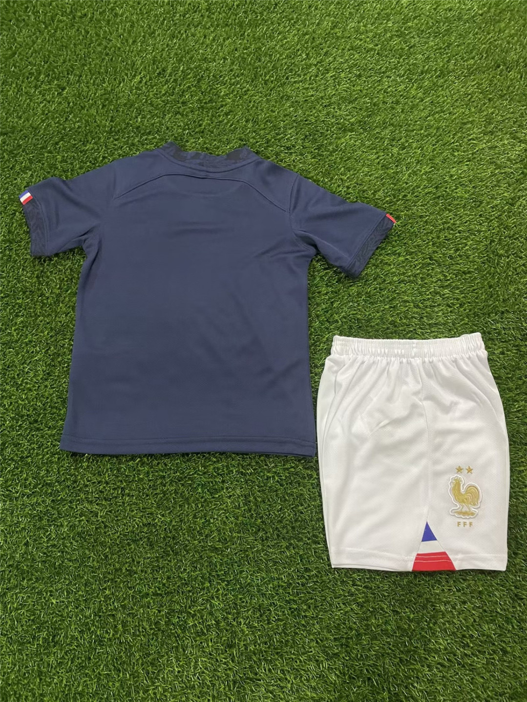 France Soccer Jersey + Short Replica Home 2022 Youth