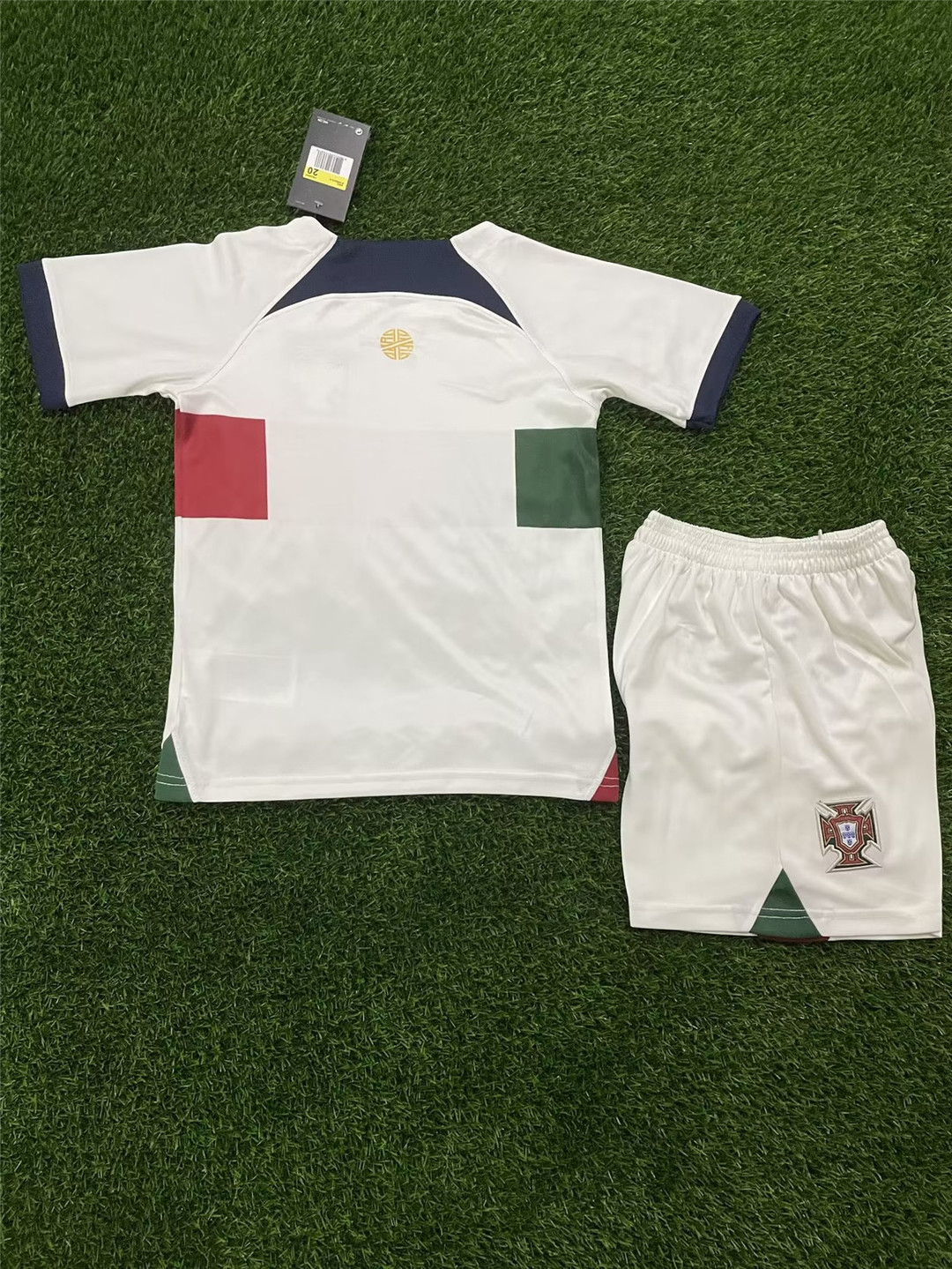 Portugal Soccer Jersey + Short Replica Away 2022 Youth