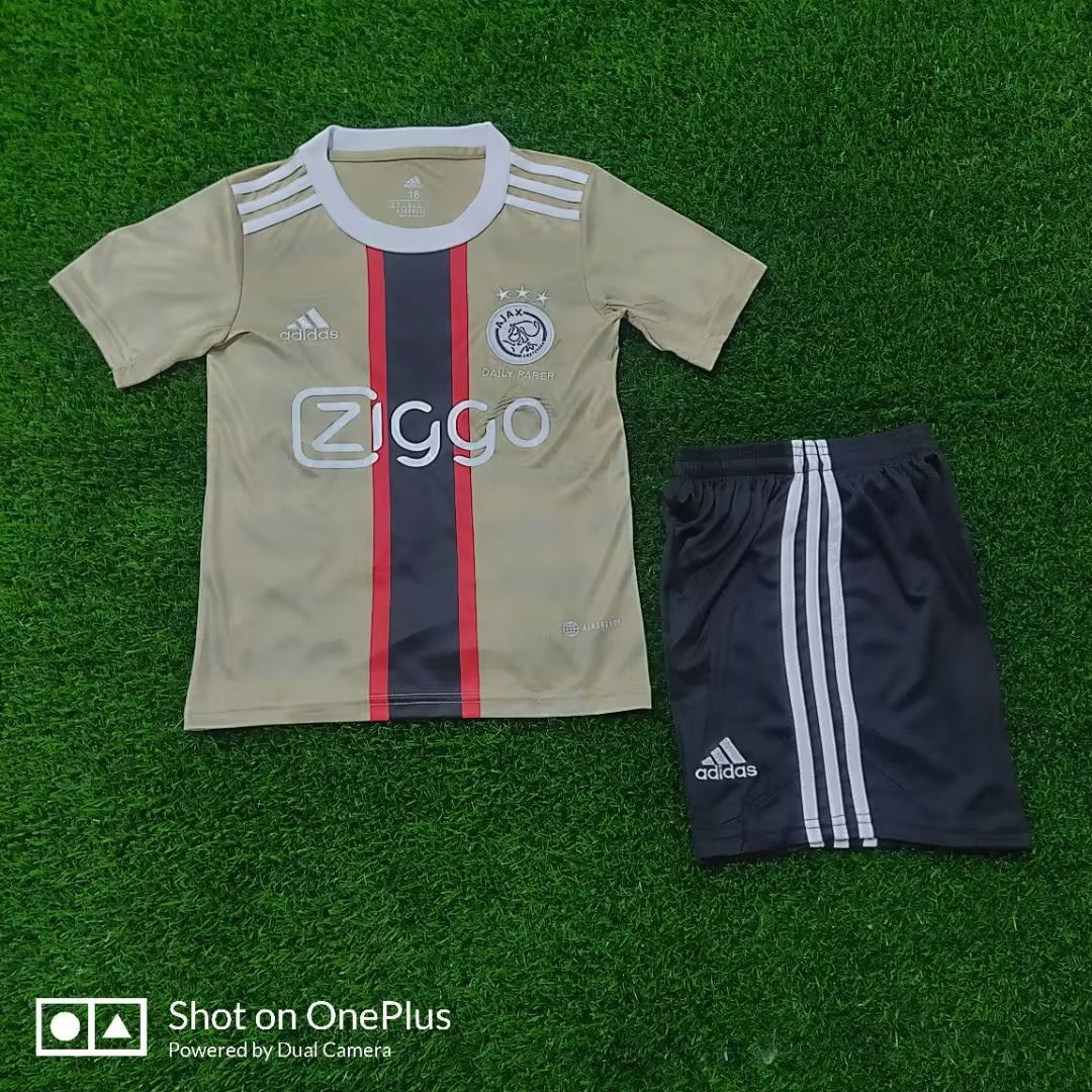 Ajax Third Soccer Jersey + Short Replica 2022/23 Youth