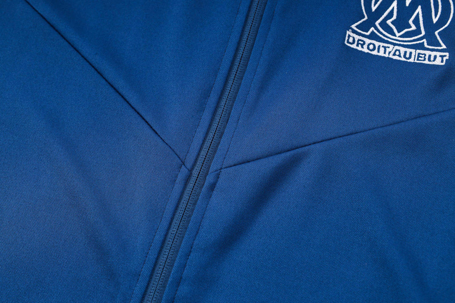 Olympique Marseille Soccer Jacket + Pants Replica Blue 2022/23 Mens