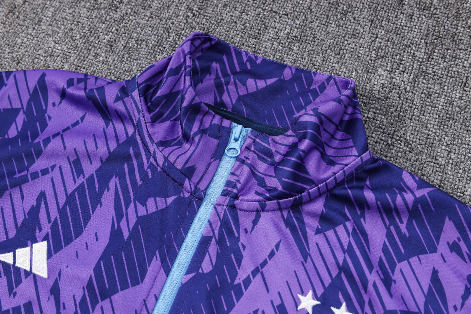 Argentina Soccer Jacket + Pants Replica Purple 2022 Mens