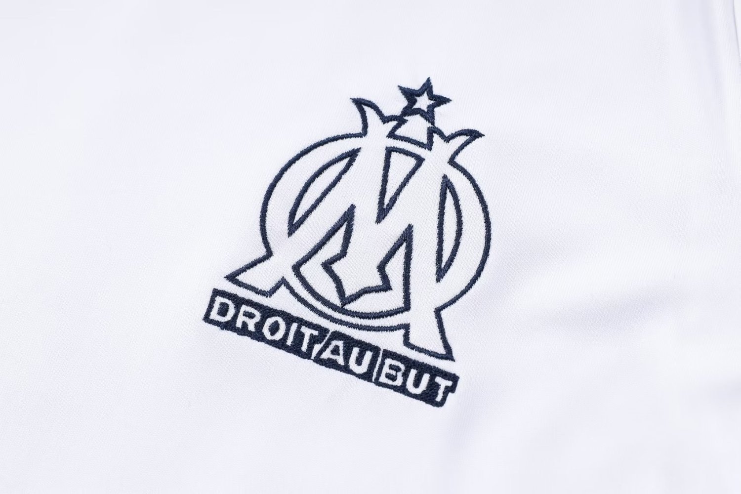 Olympique Marseille Soccer Training Jersey Replica White 2022/23 Mens