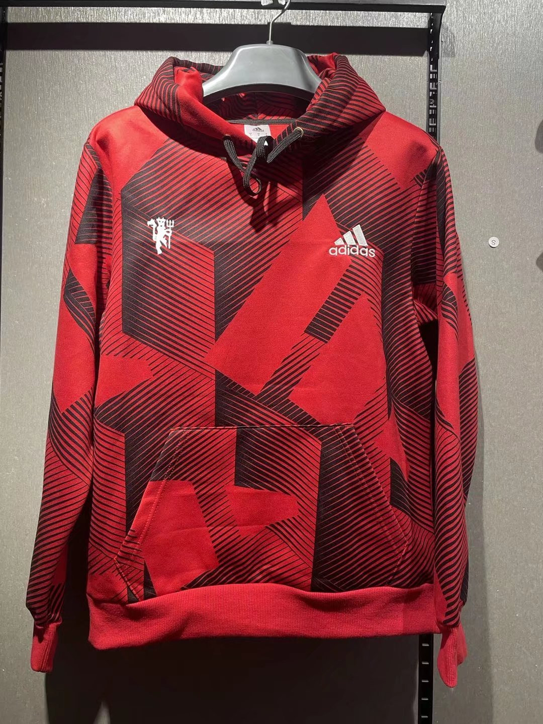 Manchester United Soccer Sweatshirt Red Mens 2021/22