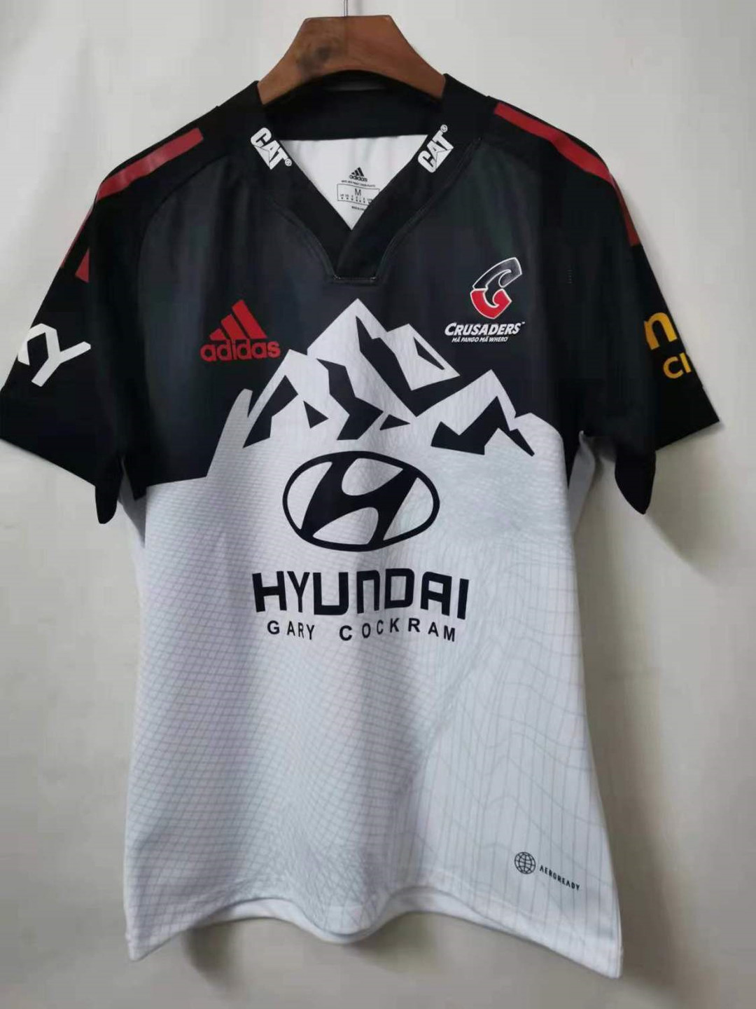 New Zealand Soccer Jersey Replica Crusaders Rugby Away Mens 2022 