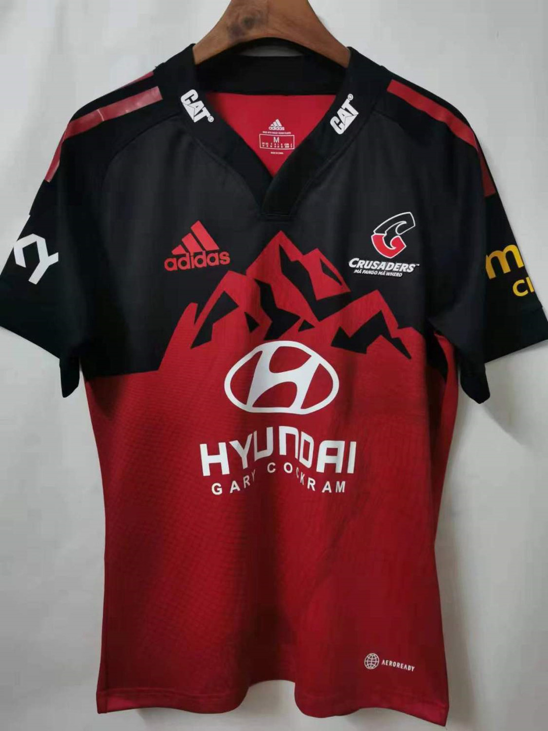 New Zealand Soccer Jersey Replica Crusaders Rugby Home Mens 2022 
