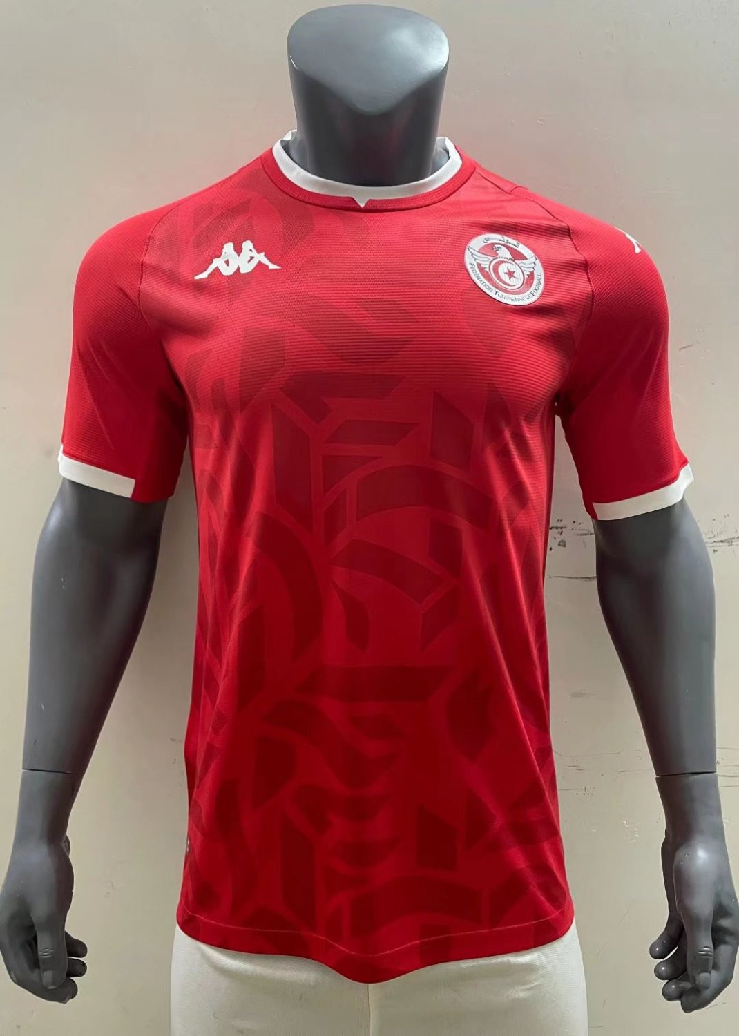 Tunisia Soccer Jersey Replica Home Mens 2022/23
