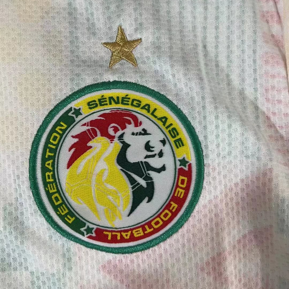 Senegal Soccer Jersey Replica One star Home White Mens 2021/22 