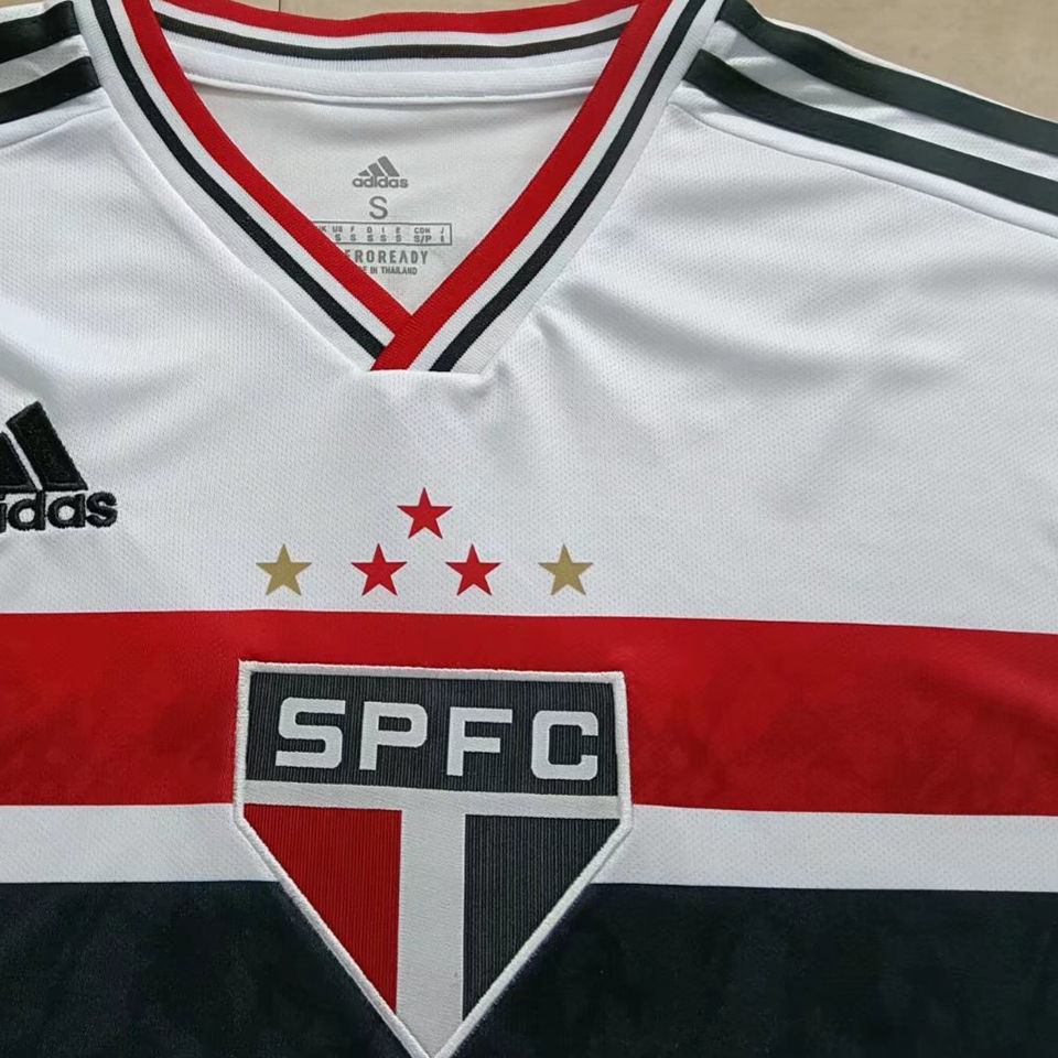 Sao Paulo Soccer Jersey Replica Home White Mens 2022/23 