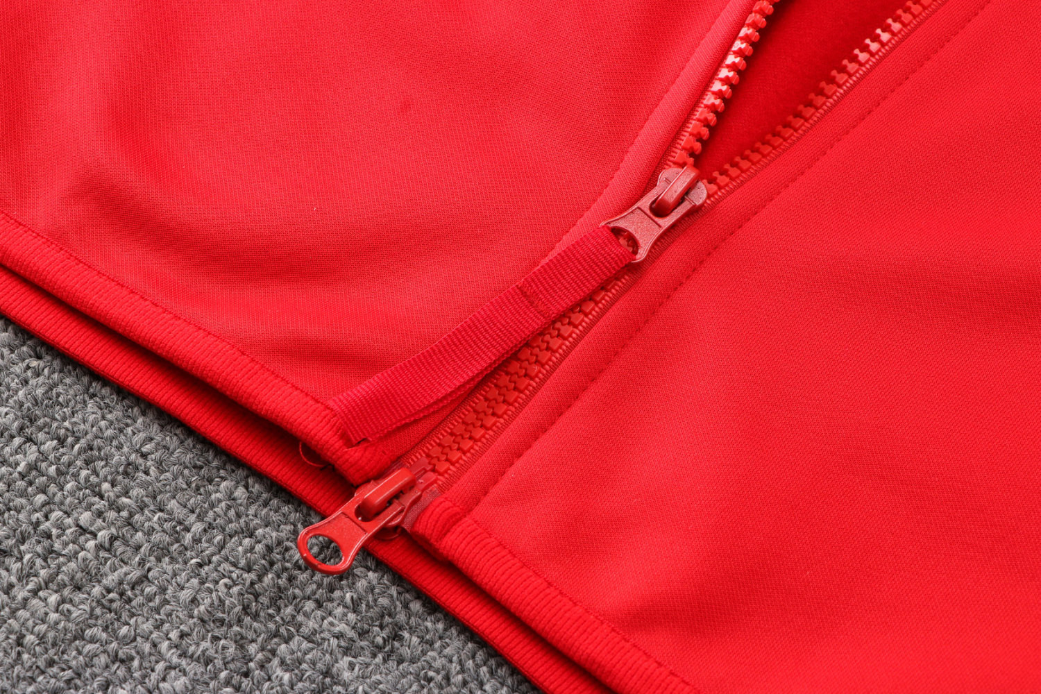 Arsenal Soccer Training Suit Jacket + Pants Hoodie Red Mens 2021/22