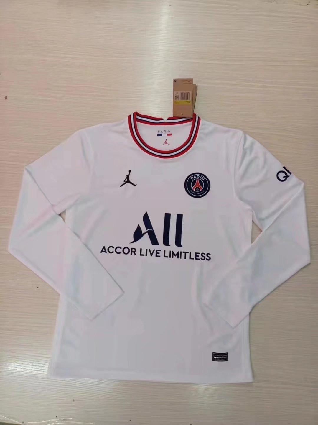 PSG Soccer Jersey Replica Fourth Long Sleeve Mens 2021/22