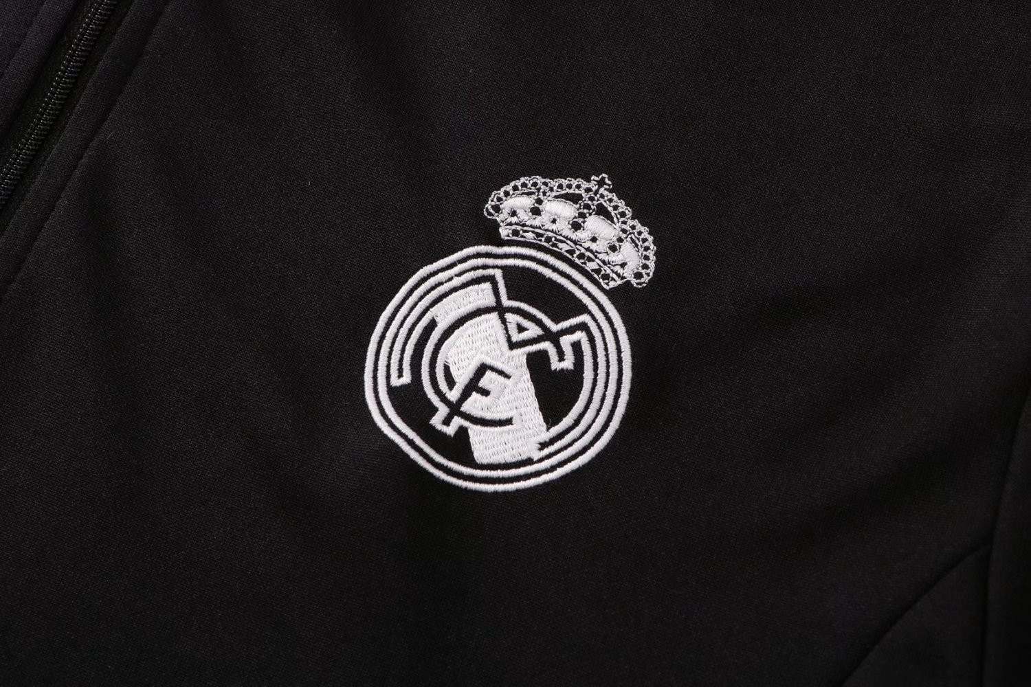Real Madrid Soccer Training Suit Black Mens 2022/23
