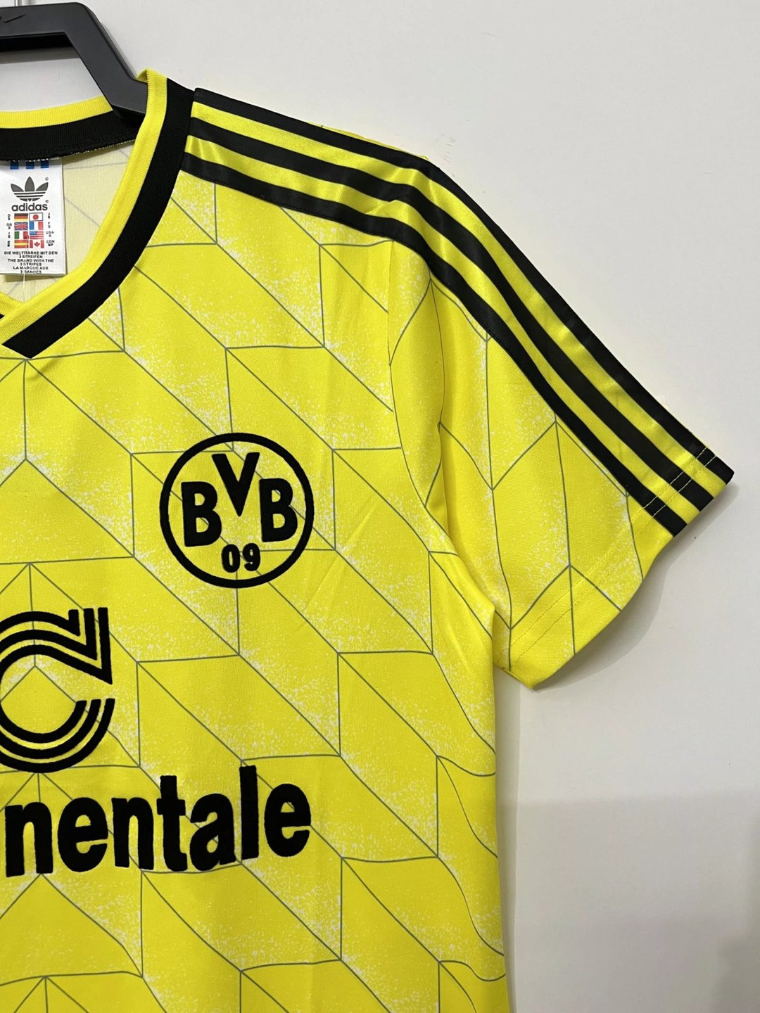 Borussia Dortmund Soccer Jersey Replica Retro Home Mens 1988