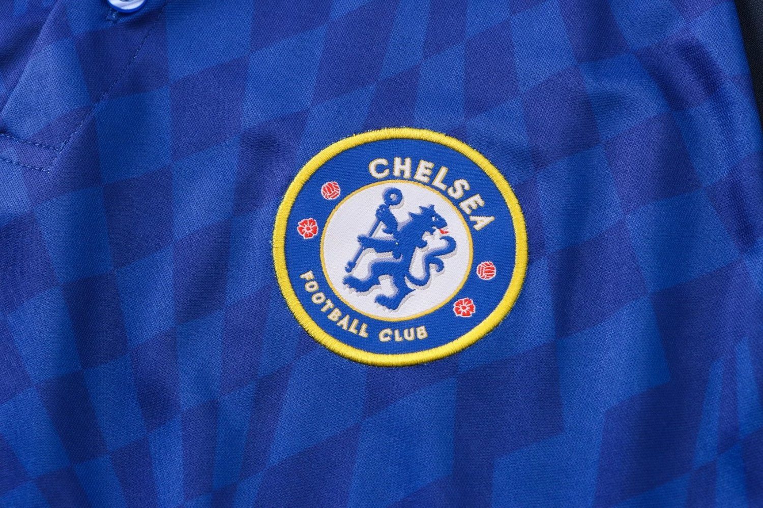 Chelsea Soccer Polo Jersey Replica Blue II Mens 2021/22