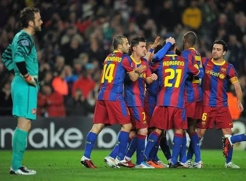 Barcelona Soccer Jersey Replica Retro Home Mens 2010-2011