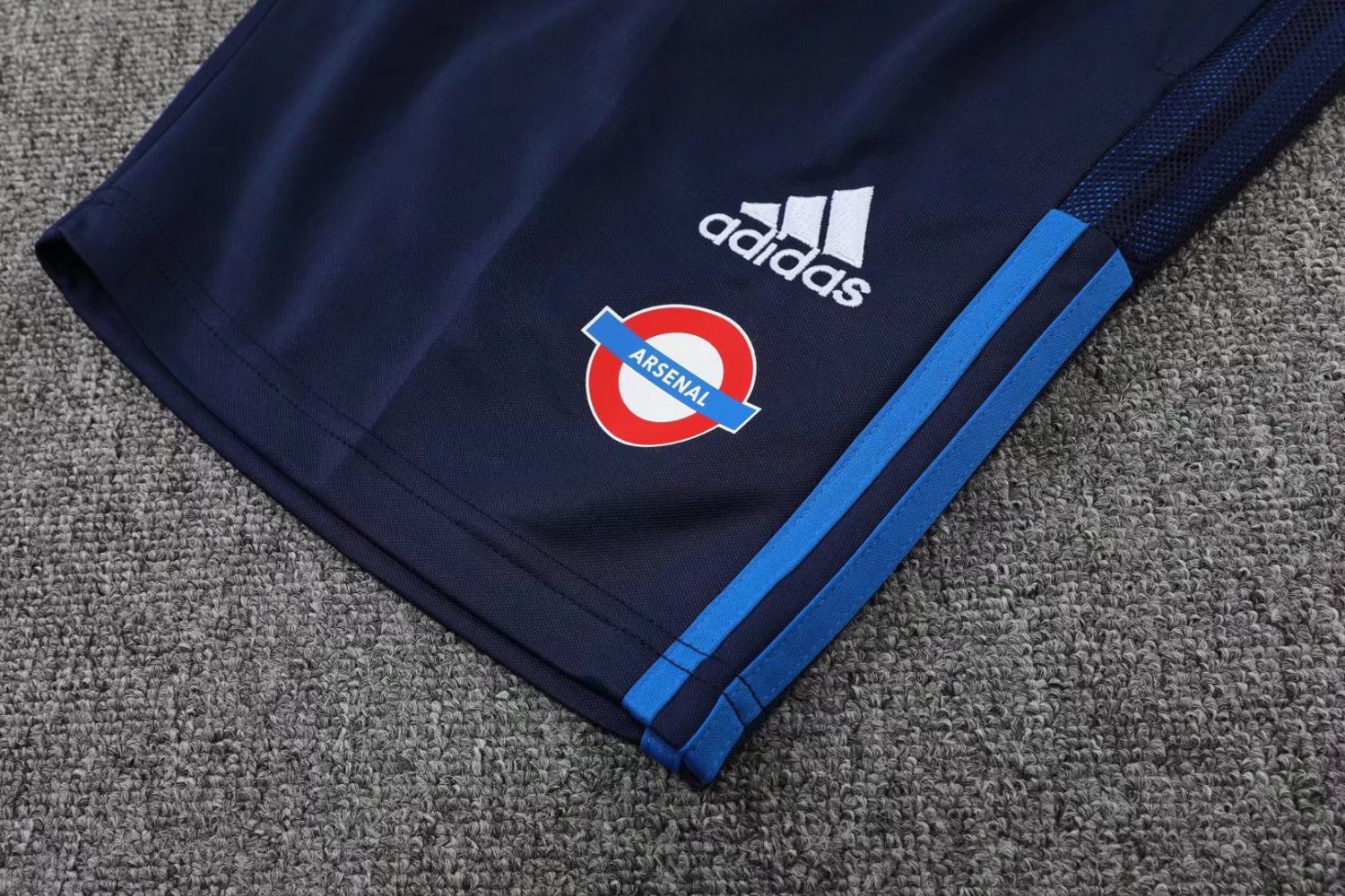 Arsenal Soccer Training Suit Singlet + Short Blue Mens 2022/23