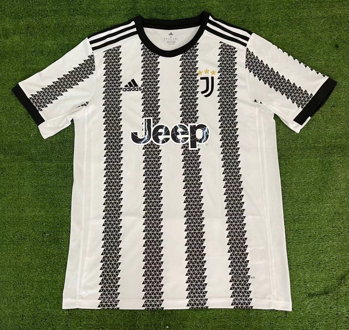 Juventus Soccer Jersey Replica Home Mens 2022/23