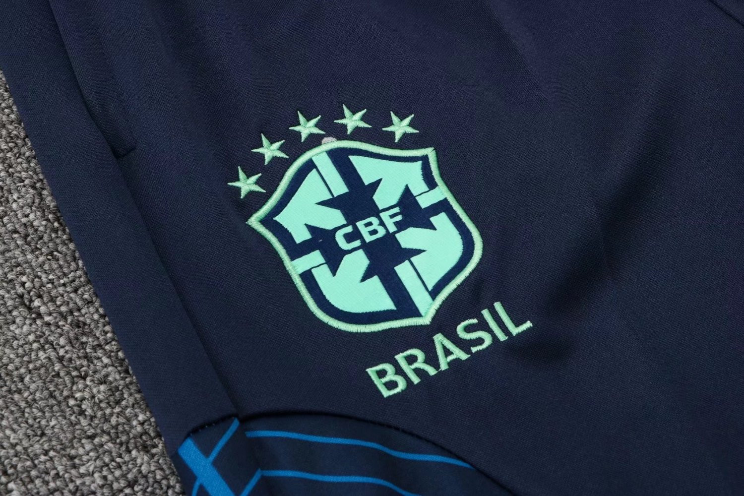 Brazil Soccer Training Suit Green Mens 2022