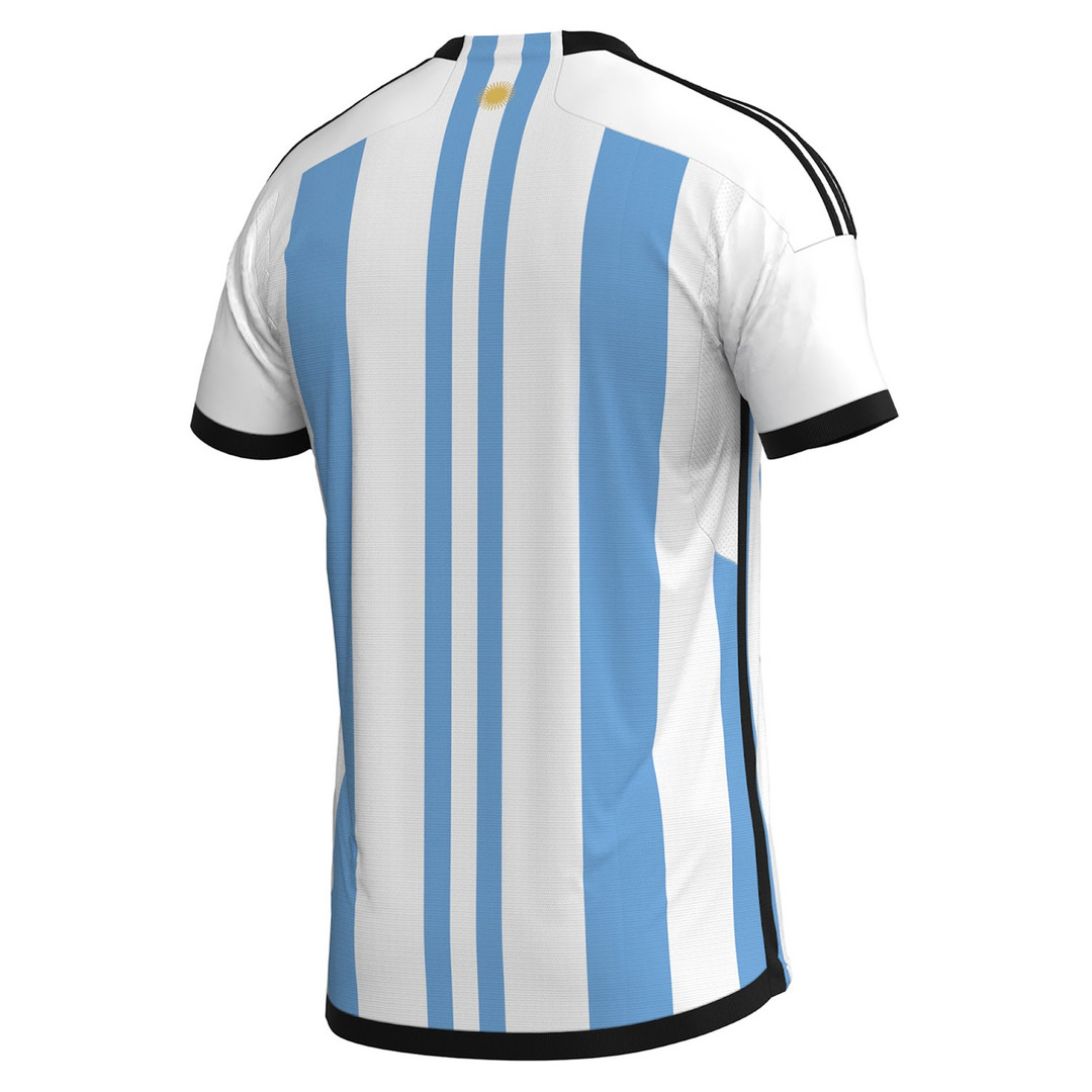 Argentina Soccer Jersey Replica World Cup Home Mens 2022