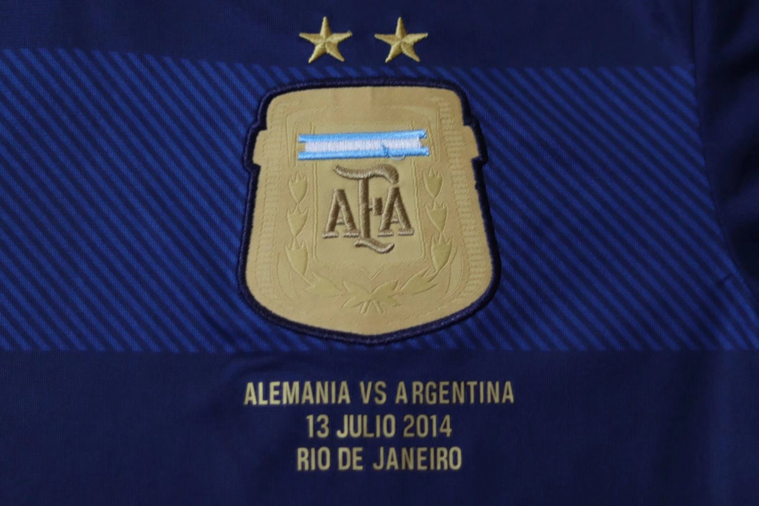 Argentina Soccer Jersey Replica Retro Away Mens 2014