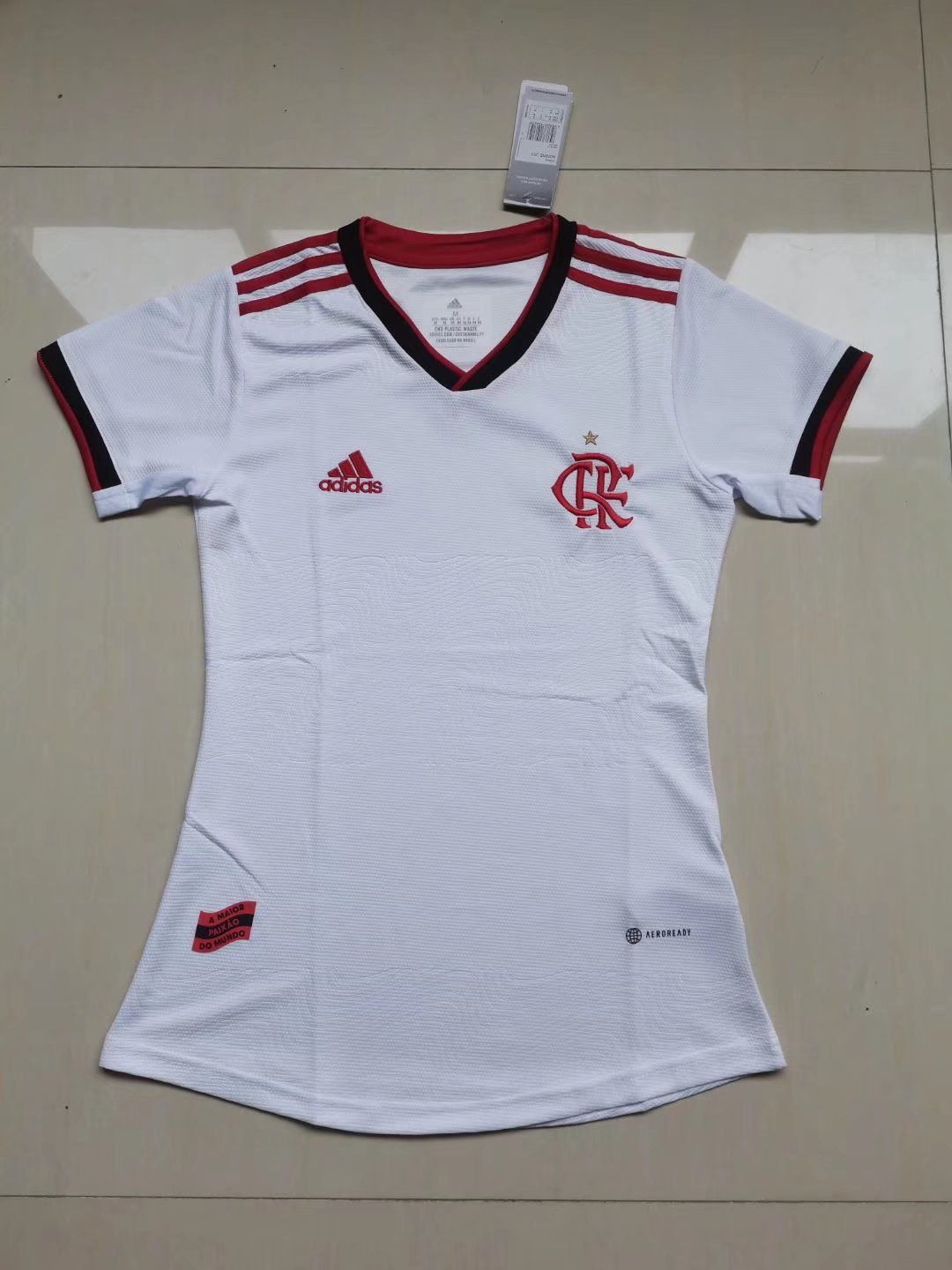 Flamengo Soccer Jersey Replica Away Womens 2022/23
