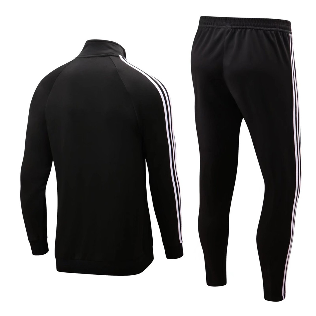 Manchester United 2022-23 Black Soccer Training Suit Jacket + Pants Mens