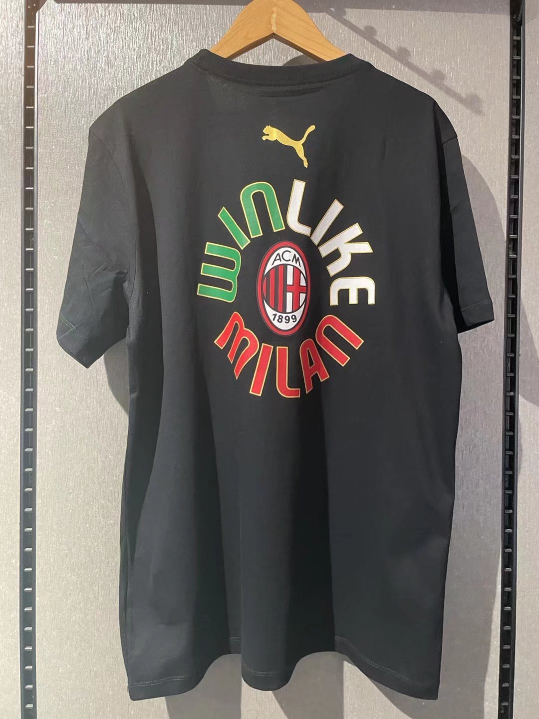 AC Milan 19 Serie A Champions Black Soccer Jersey Replica Mens 2021/22