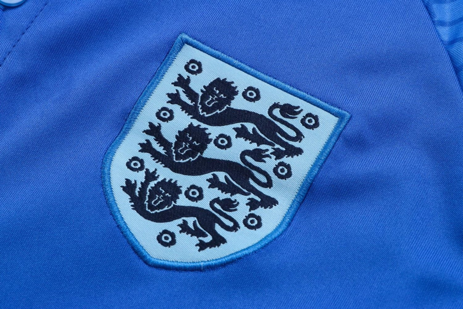 England Soccer Polo Jersey Replica Blue Mens 2022