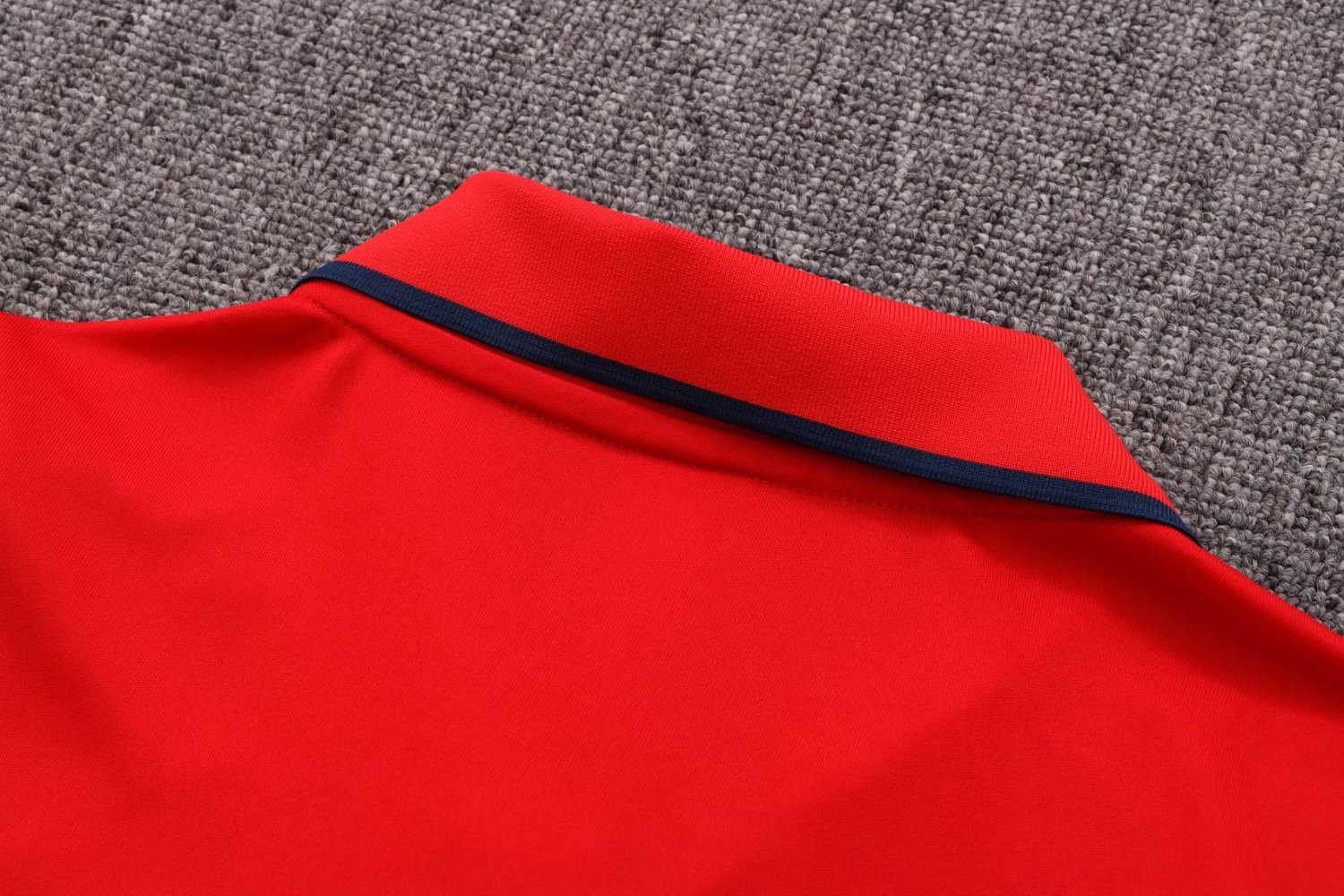 AC Milan Soccer Polo Jersey Replica Red Mens 2022/23