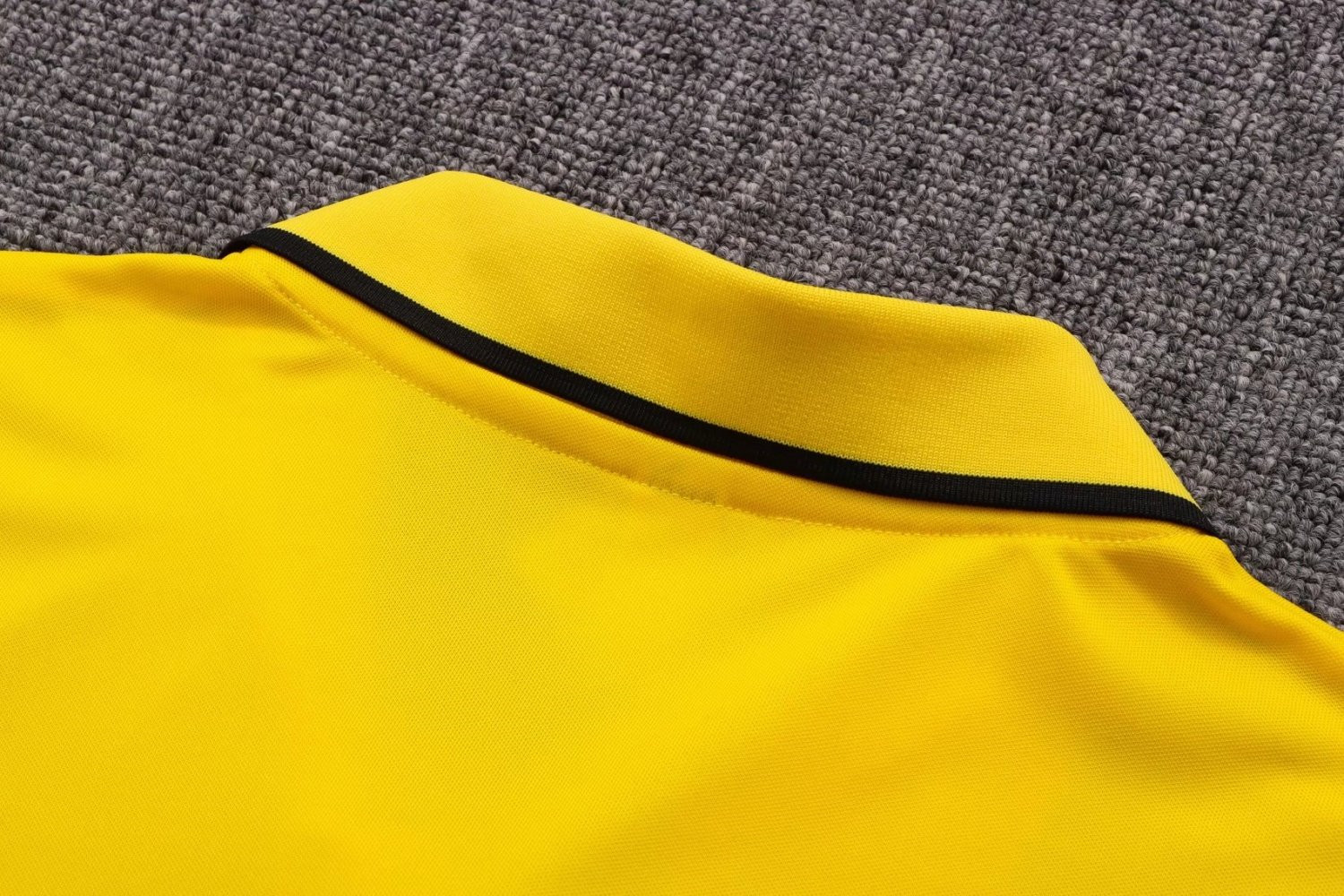 Borussia Dortmund Soccer Polo Jersey Replica Yellow Mens 2022/23
