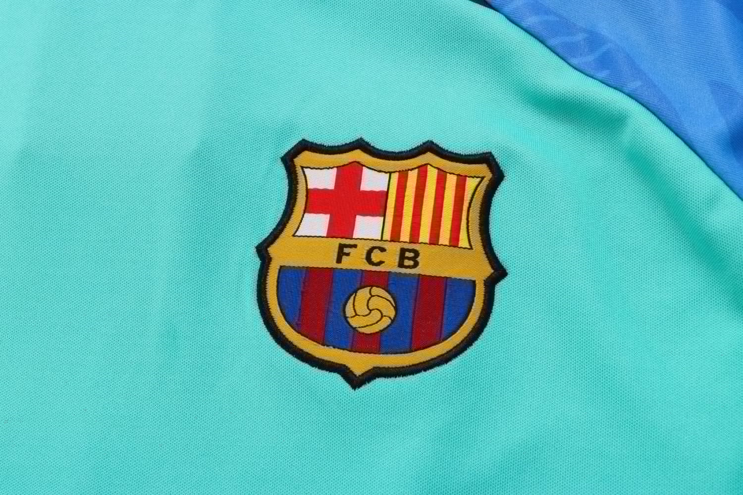 Barcelona Soccer Training Jersey Replica  Green Mens 2022/23