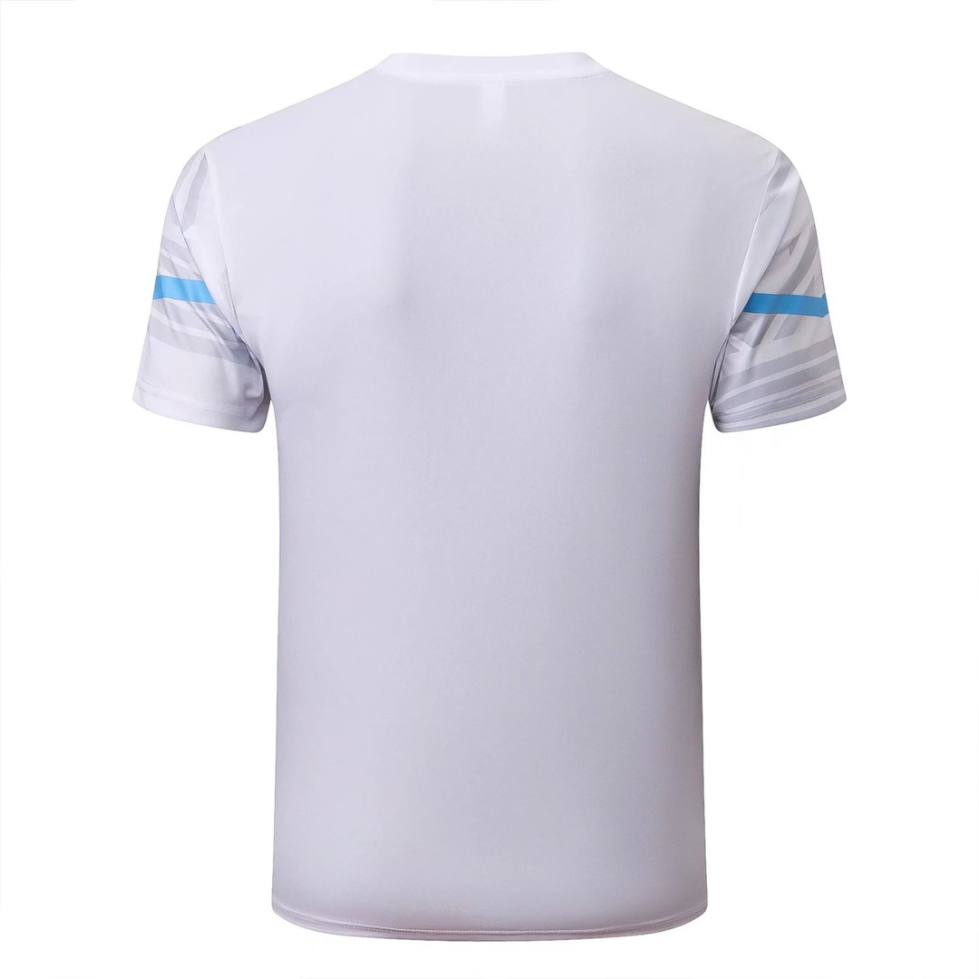 Olympique Marseille Soccer Training Jersey Replica  White Mens 2022/23