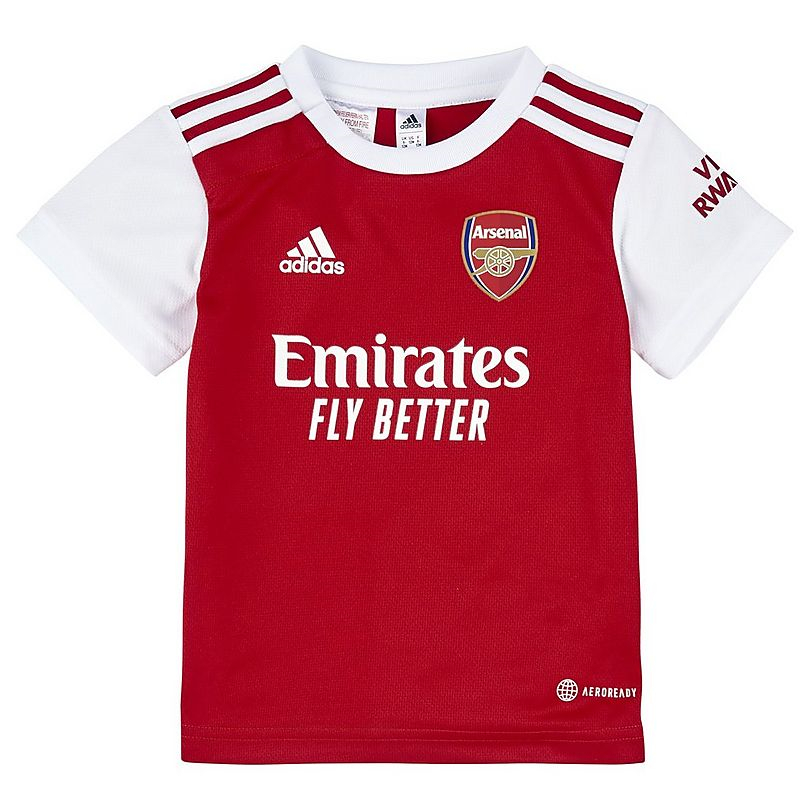 Arsenal Home Soccer Jersey + Short Replica Youth 2022/23